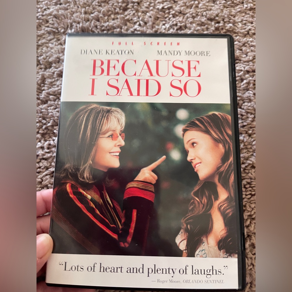 Because I Said So DVD